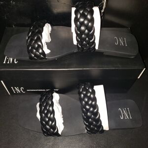 NIB Women's‎ INC Petria 2 Braided Flat Sandals | Sz 11